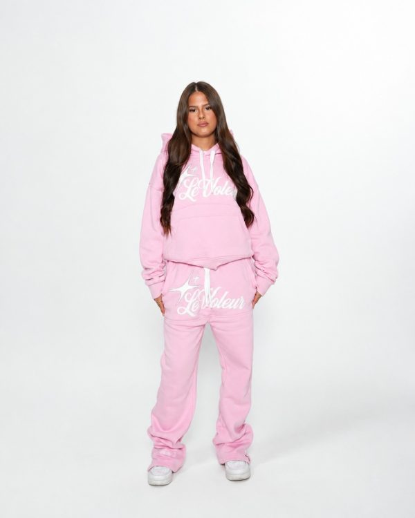 Levoleur Tracksuit Baby Pink